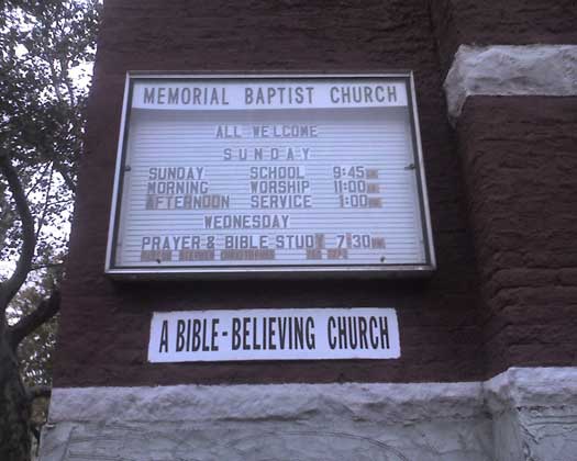 Tags: Churches, Stating the Obvious. Divine Signs. 1 comment.